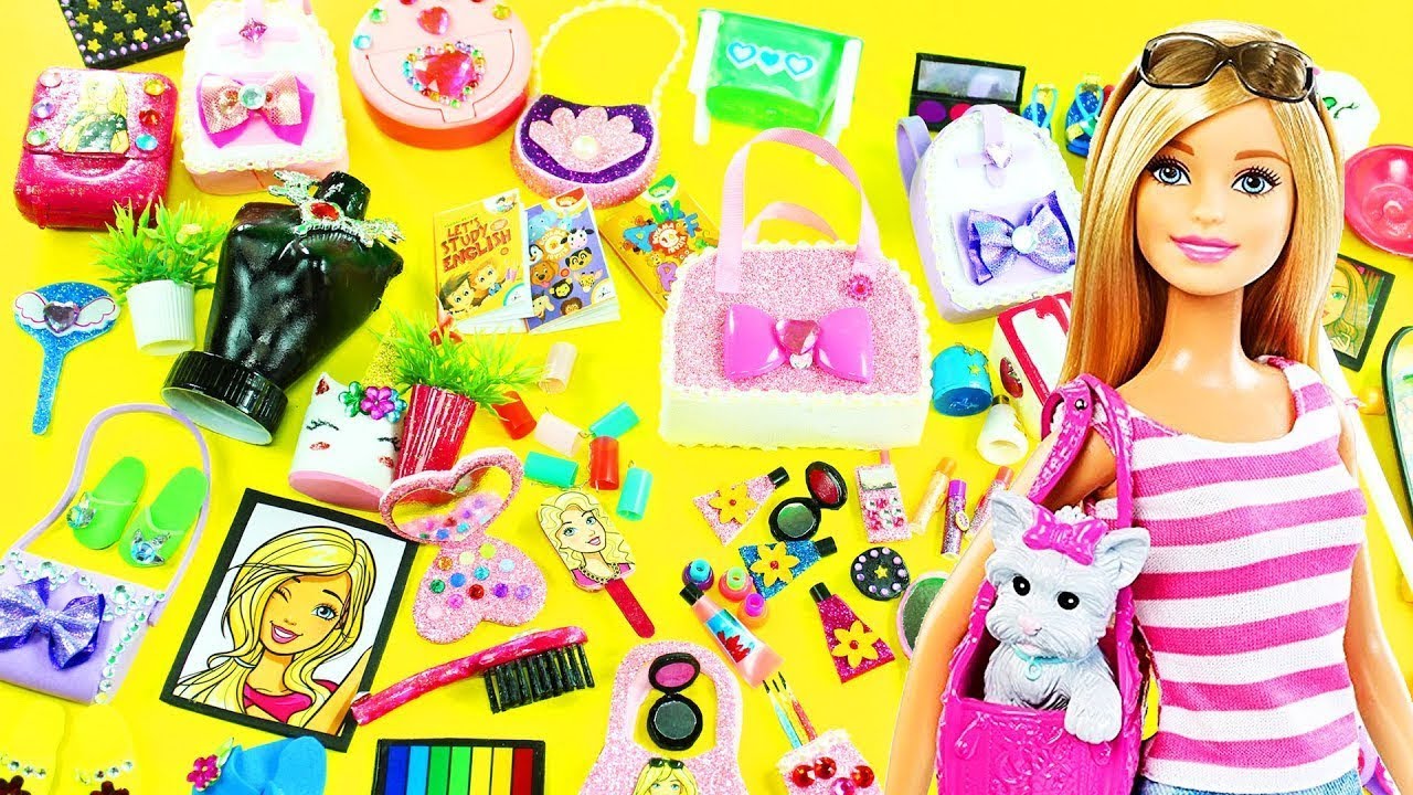 100 Kolay Barbie Eşyaları Yapımı - Nasıl Yapılır? Kendin Yap